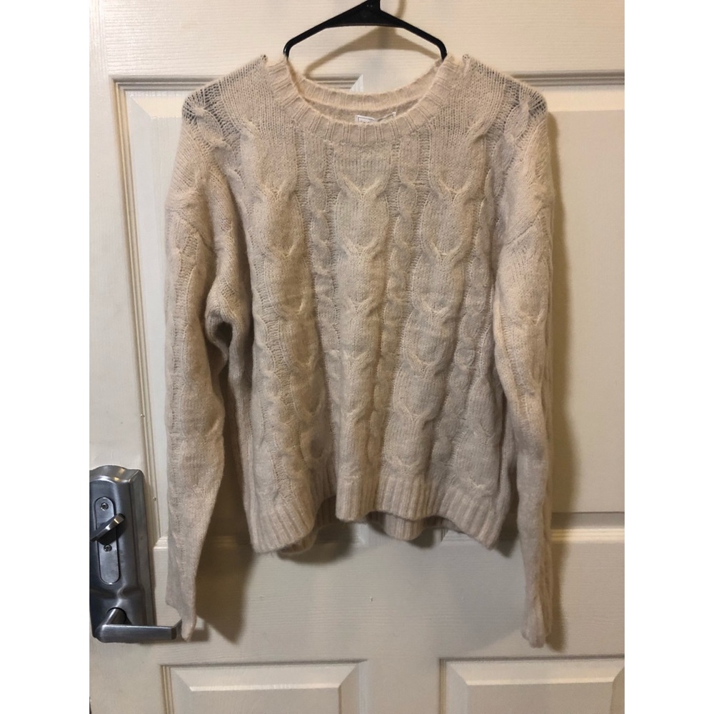 Emory Park Beige Sweater NWT!